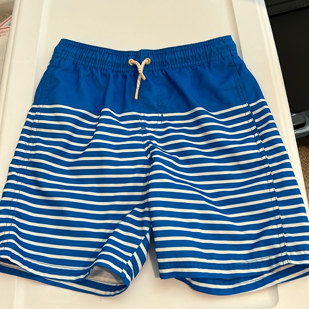 Boys size Large swim trunks